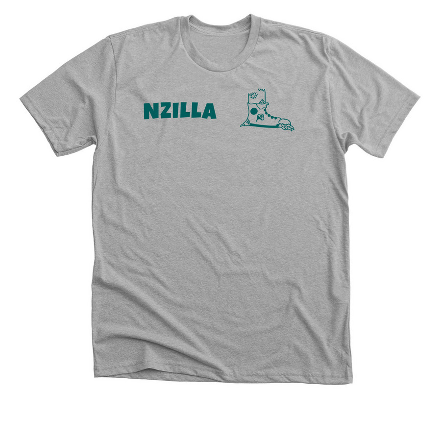 yo yo, a Athletic Heather Premium Unisex Tee