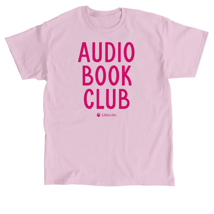Audio Book Club, a Light Pink Classic Unisex Tee