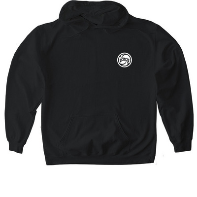 Rose Park Bridge, a Black Gildan Softstyle Pullover Hoodie