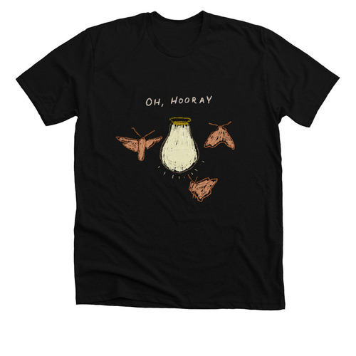 lost as moths classic, a Solid Black Blend Premium Unisex Tee