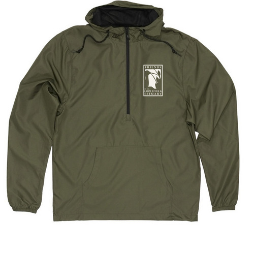 Oyster Windbreaker, a Army Quarter-Zip Windbreaker