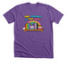 Find Yourshelf, a Heather Team Purple Premium Unisex Tee