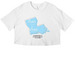Community Accountability Network&nbsp;, a White Women?s Cropped Cotton Tee