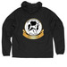 Windbreaker - Quarter-Zip, a Black Quarter-Zip Windbreaker (back-view)