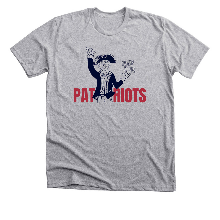 Patriot Baseball, a Athletic Heather Premium Unisex Tee