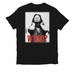WWAD? Shirts, a Deep Black Allmade Organic Cotton Unisex Tee (back-view)