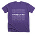 BEIGNETS + GAMEDAYS, a Heather Team Purple Premium Unisex Tee