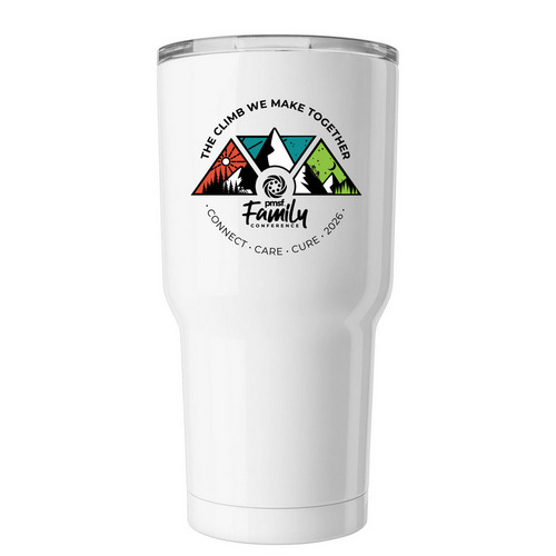 Conference Tumbler, a White Insulated Tumbler