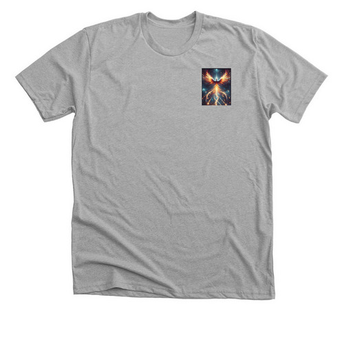 tee, a Athletic Heather Premium Unisex Tee