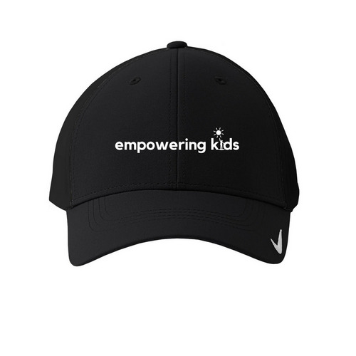 Empowering Kids Hat, a Black Printed Nike Dri-FIT Legacy Performance Cap
