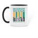 IIDA Advocacy Design 2 - Mug, a Black Two-Tone Ceramic Mug (back-view)