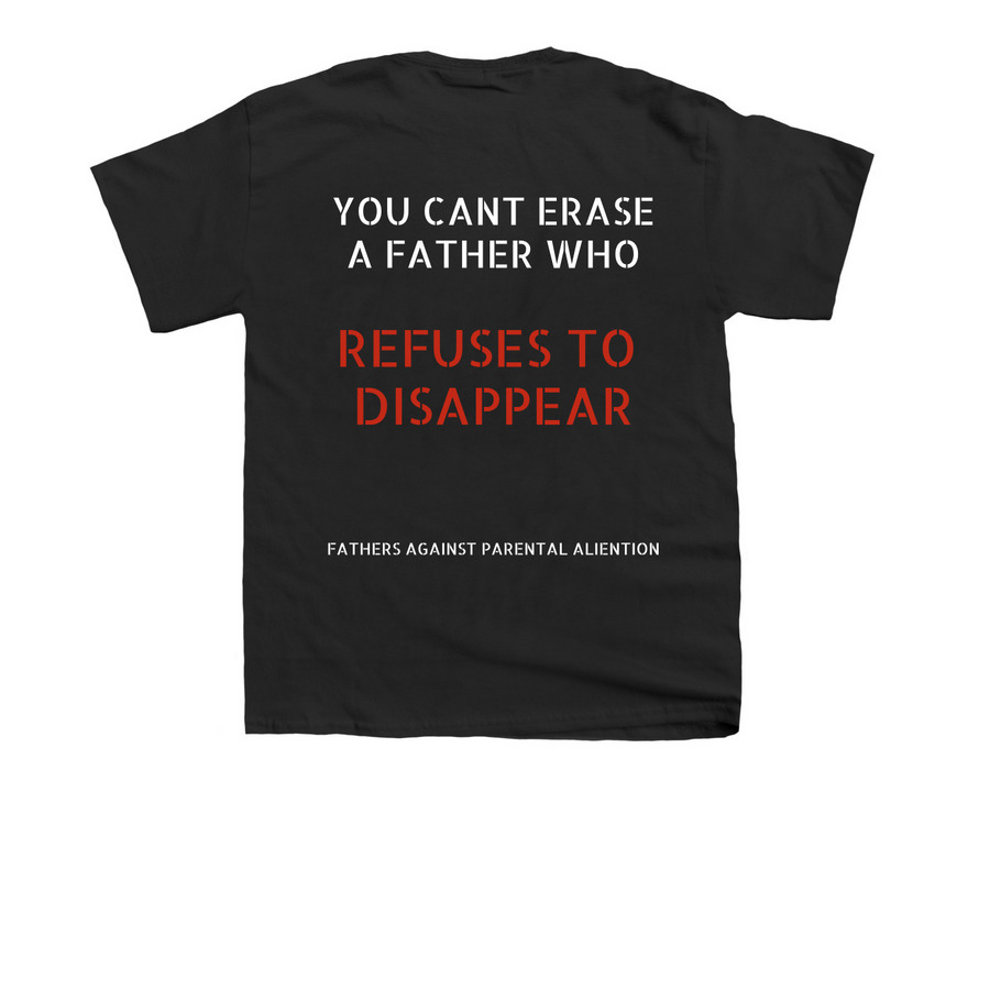 FATHERS LOVE&nbsp;, a Black Youth Unisex Tee (back-view)