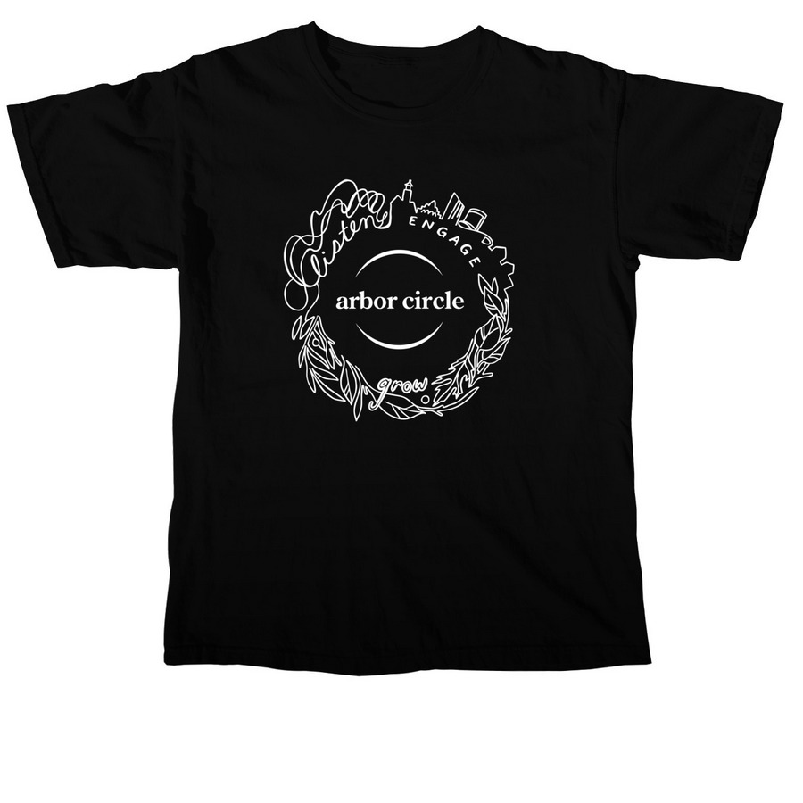 Arbor Circle Values Gear, a Black Comfort Colors Unisex Tee
