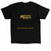 Take it easy, a Black Classic Unisex Tee (back-view)