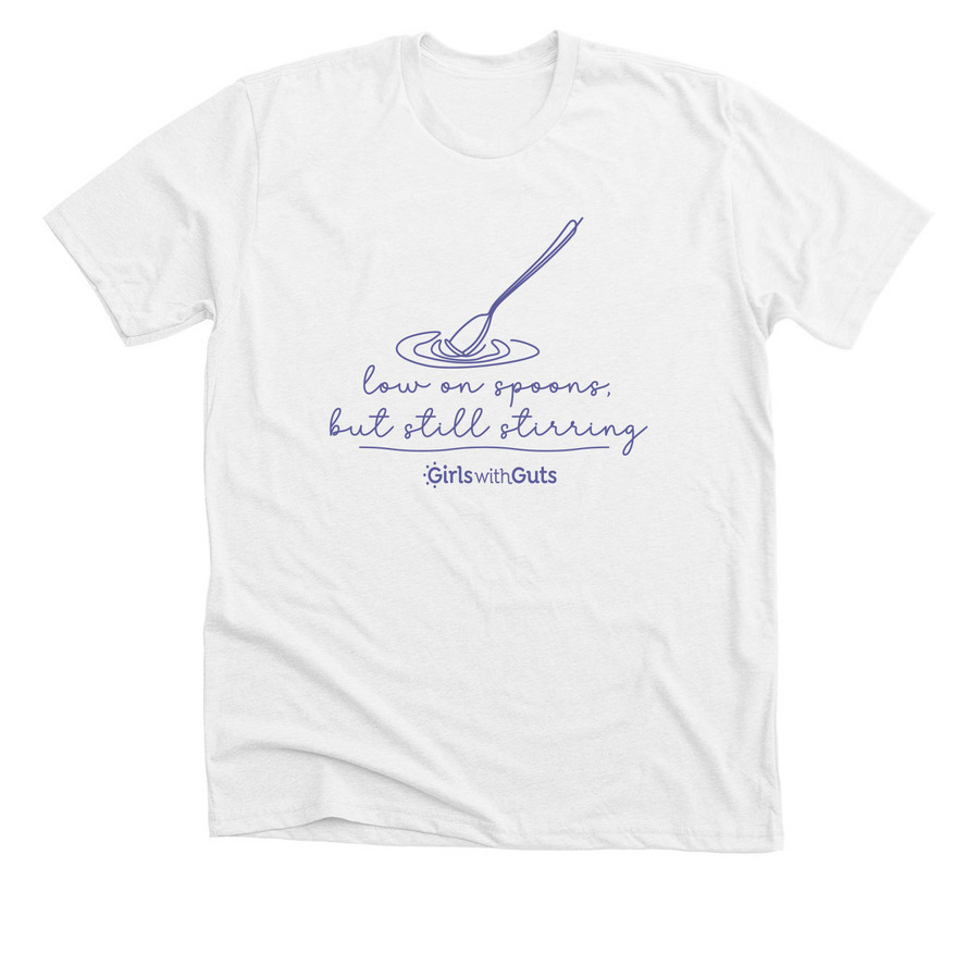 Carry Your Spoons Campaign, a Solid White Blend Premium Unisex Tee