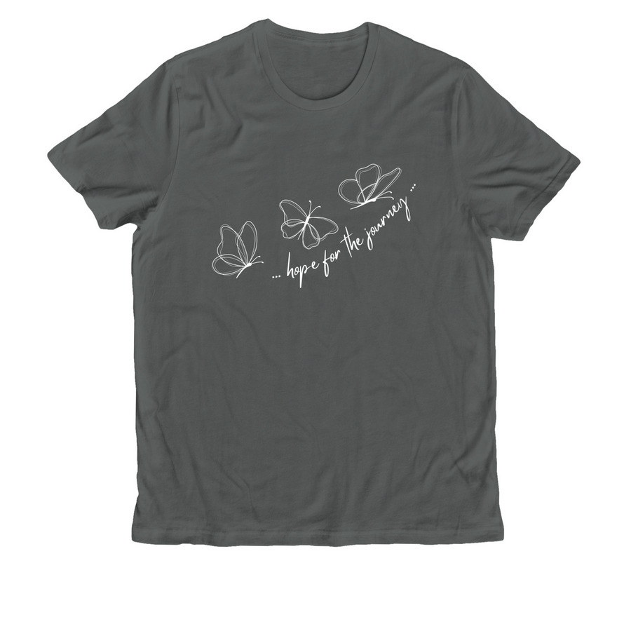 Carrying Hope, a Terrain Grey Allmade Organic Cotton Unisex Tee