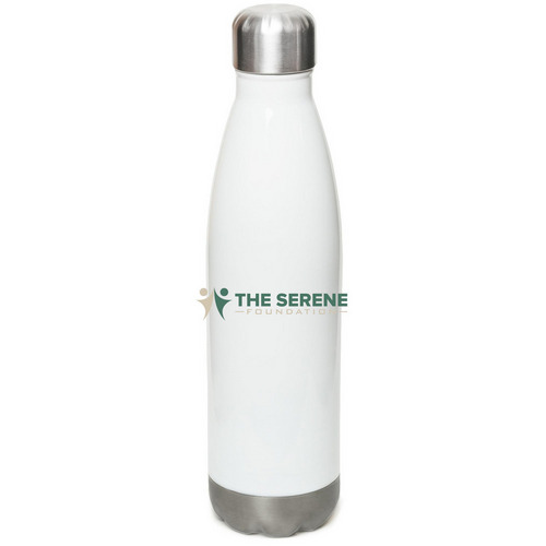 TSF Water Bottle&nbsp;, a White Stainless Steel Water Bottle