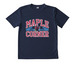 Maple Corner Athletic Logo Youth and Adult, a True Navy Youth Performance Tee