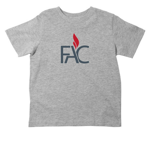 Toddler Front Logo, a Heather Toddler Tee