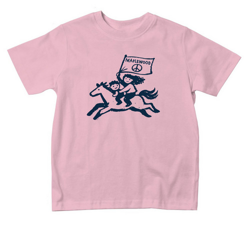 Go Mustangs Toddler Tee, a Pink Toddler Tee