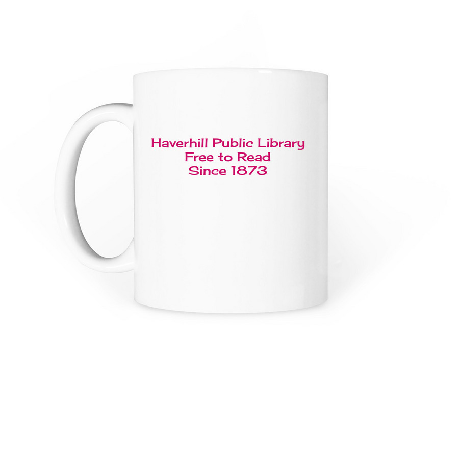 Community Mug, a White Coffee Mug (back-view)