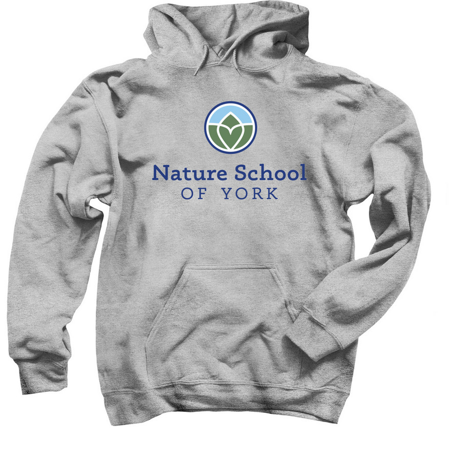NSY Logo? blue lettering&nbsp;, a Sport Grey Pullover Hoodie