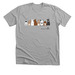 Bunny Line Shirts, a Athletic Heather Premium Unisex Tee