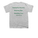 We Do Recover Inc., a Sport Grey Youth Unisex Tee (back-view)