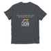 The Lion Shapes the Land&nbsp;, a Terrain Grey Allmade Organic Cotton Unisex Tee (back-view)