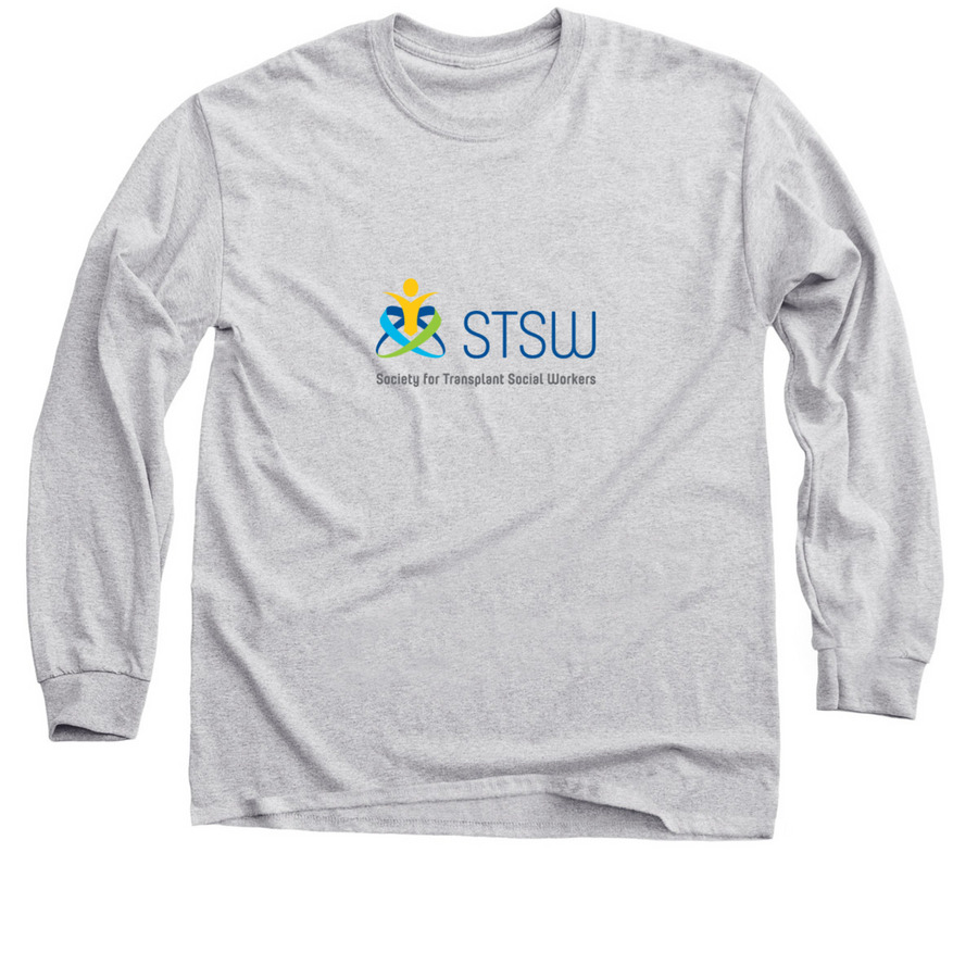 Funny Transplant Social Work Shirts, a Sport Grey Classic Long Sleeve Tee