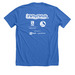 Walk for Women T-Shirts & Long Sleeves, a Heather True Royal Premium Unisex Tee (back-view)