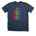 SC 200th | 2026 Portsmouth Pride | Values, a Heather Navy Premium Unisex Tee