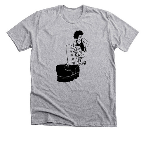 Jerk, a Athletic Heather Premium Unisex Tee