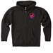TCM Zip Up Hoodie, a Black Heavyweight Zip Up Hoodie
