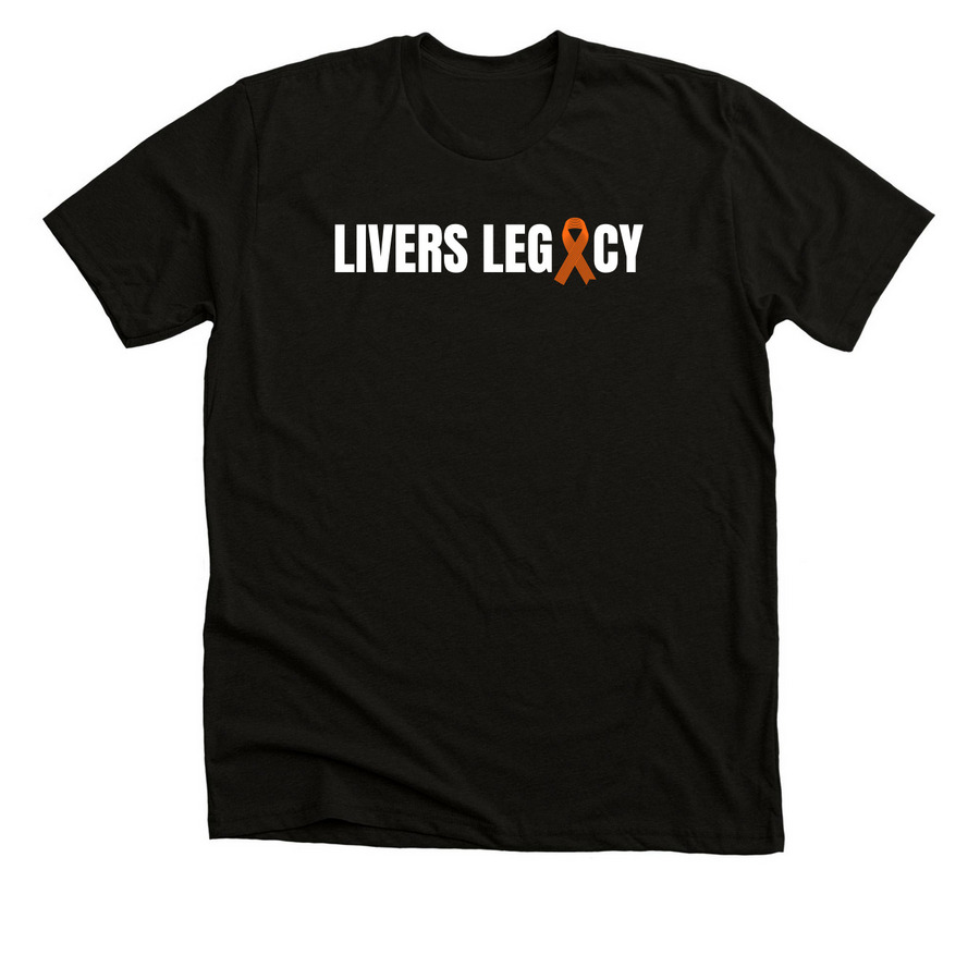 Livers Legacy IVF Fundraiser, a Solid Black Blend Premium Unisex Tee