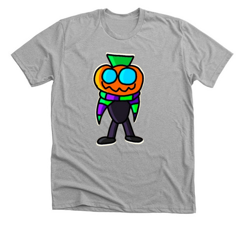 Pumpino T-Shirt, a Athletic Heather Premium Unisex Tee