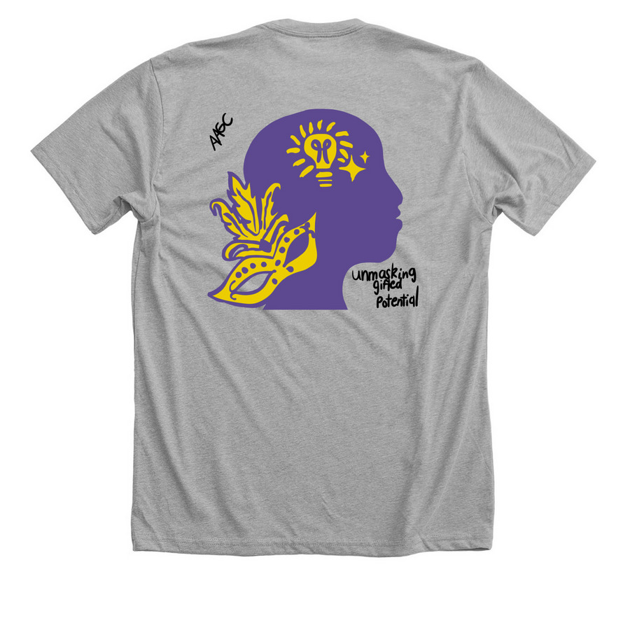 2026 AAGC Annual Conference, a Athletic Heather Premium Unisex Tee (back-view)