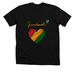 UBE Juneteeth Shirt, a Solid Black Blend Premium Unisex Tee