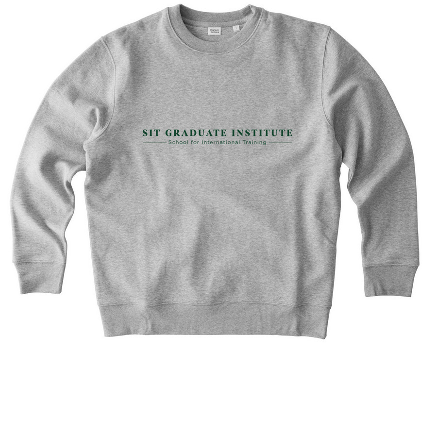 SIT Grad Institute Spirit Shirts & Hoodies, a Heather Grey Stanley/Stella Unisex Changer 2.0 Crewneck Sweatshirt