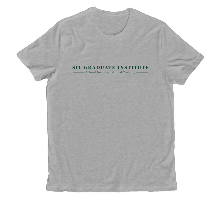 SIT Grad Institute Spirit Shirts & Hoodies, a Granite Grey Heather Allmade Organic Cotton Unisex Tee