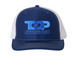 TCDP Trucker Hats, a Royal/ White Printed Snapback Trucker Cap
