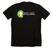 Next Gen, a Solid Black Blend Premium Unisex Tee (back-view)