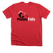 Men | Black & White Logo, a Heather Red Premium Unisex Tee