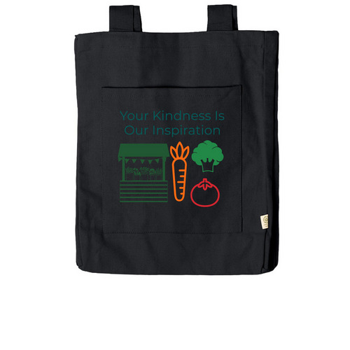 farmers market, a Black Reclaimist Everywhere Tote Bag