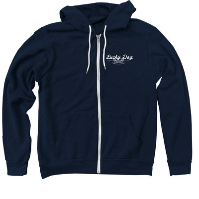 2024 Classic Logo, a Navy Zip Up Hoodie