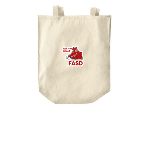 Ask Me About FASD Totes, a Natural Over-the-Shoulder Shopping Tote Bag