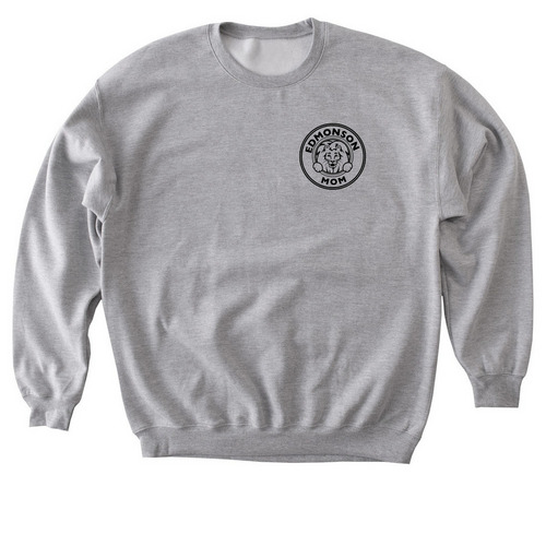 Simple Mom Logo, a Sport Grey Softstyle Crewneck Sweatshirt