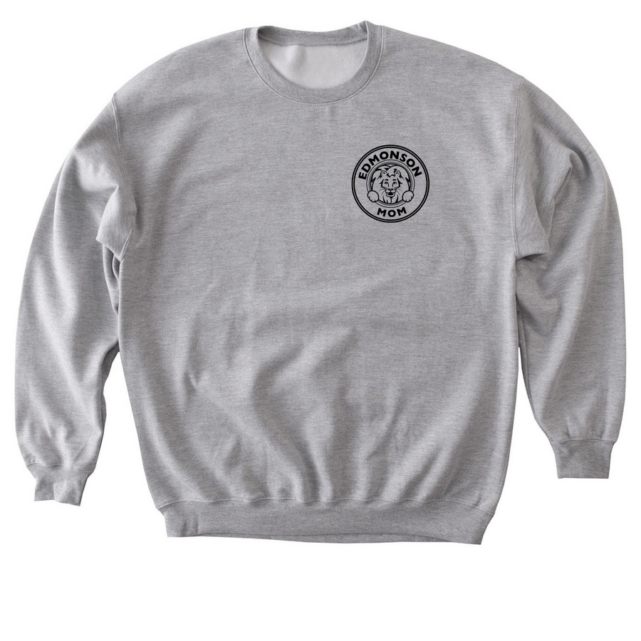 Simple Mom Logo, a Sport Grey Softstyle Crewneck Sweatshirt