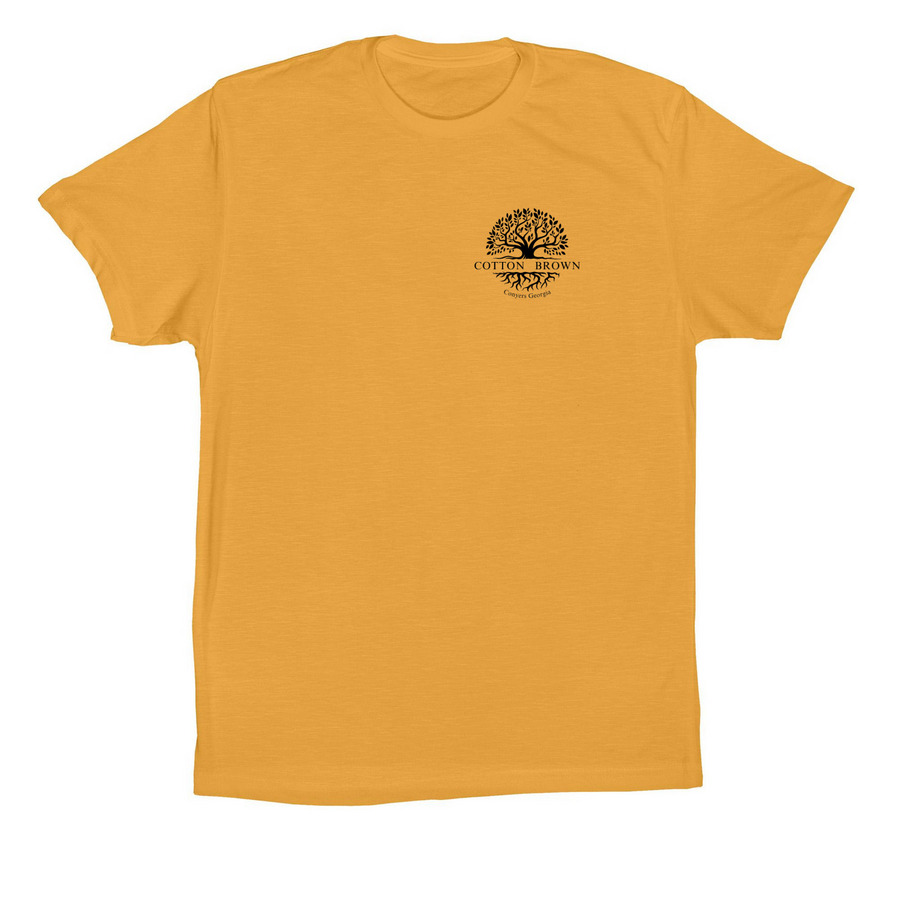 Cotton-Brown Family Reunion, a Mustard Premium Cotton Tee