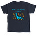 Stomping Leukemia, a Navy Classic Unisex Tee